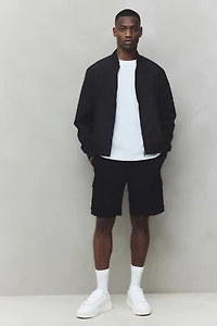Regular-Fit Lightweight Bomber Jacket