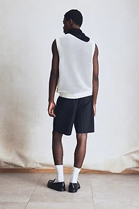 Débardeur classique en tricot pointelle