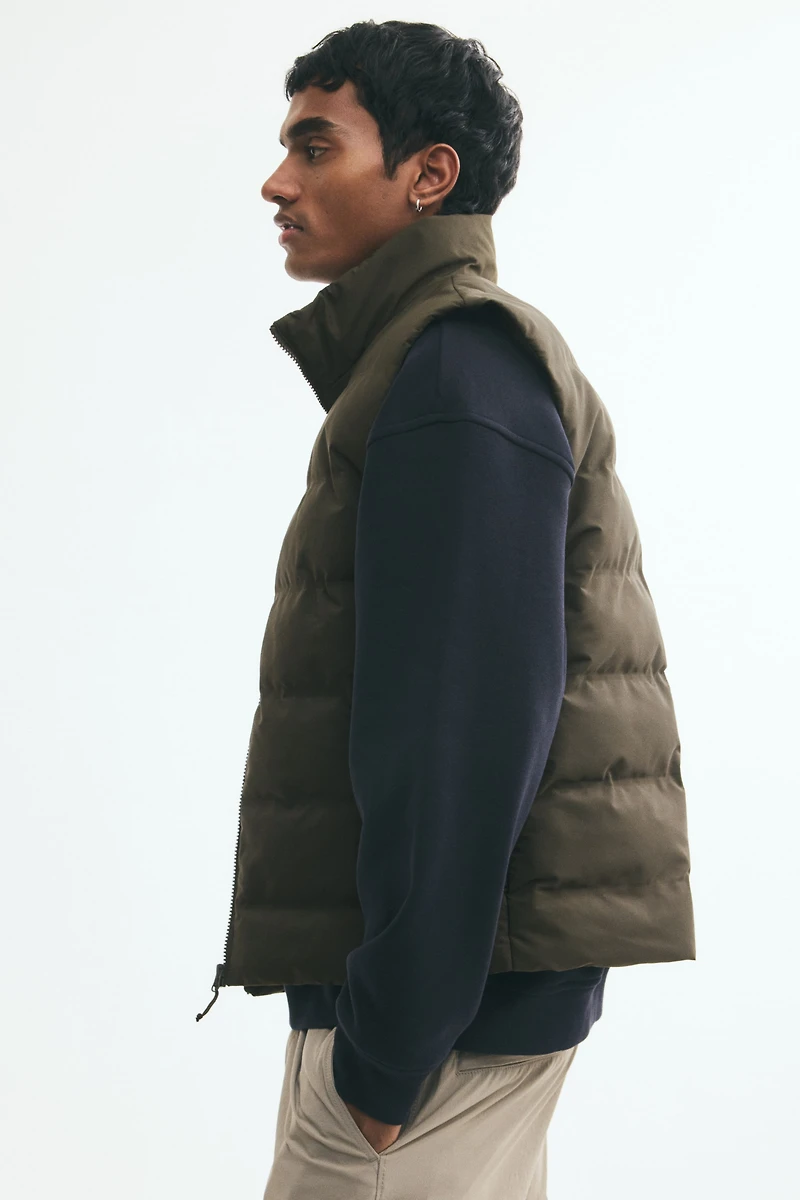 Windproof & Water-Repellent Puffer Vest