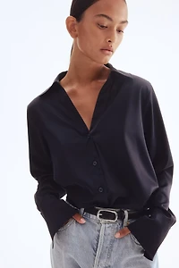 Blouse à encolure en V