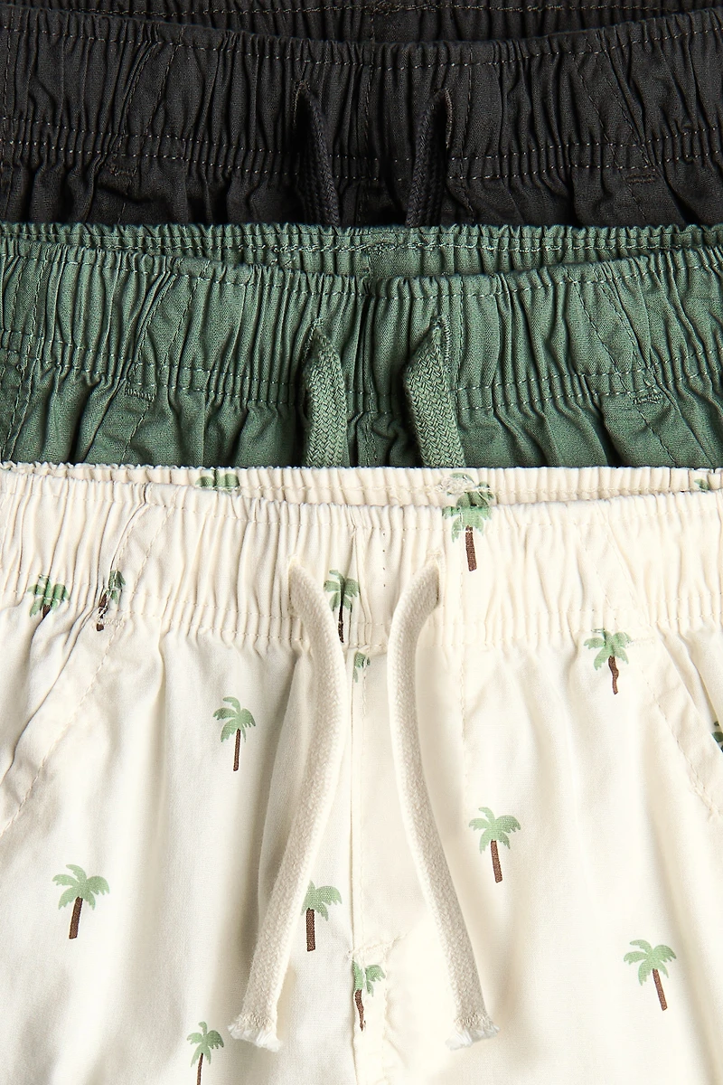 3-Pack Cotton Shorts