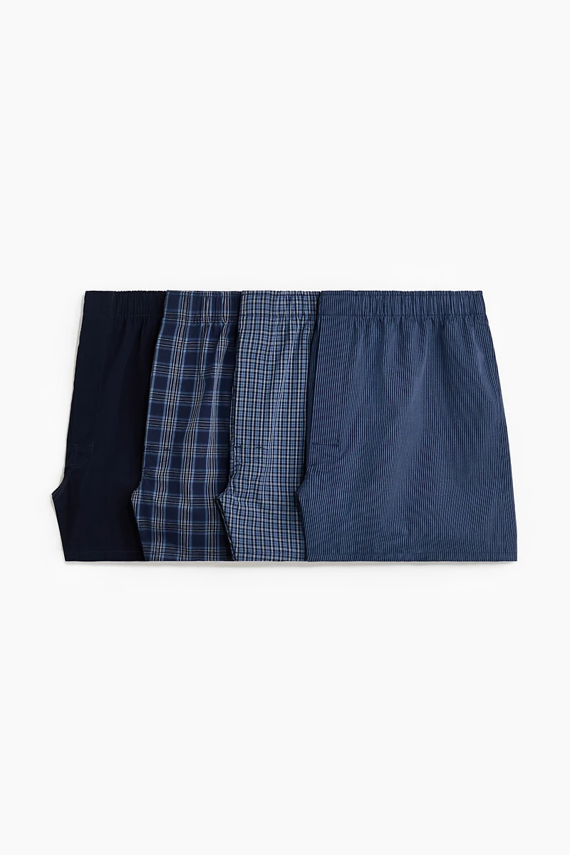 4-Pack Woven Boxer Shorts
