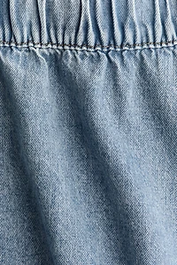 Denim Pull-On Shorts