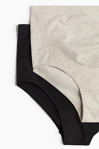 Lot 2 culottes MAMA sans couture en coton mélangé