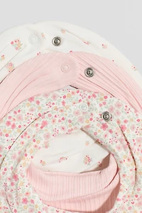 3-pack Ribbed Triangular Scarves