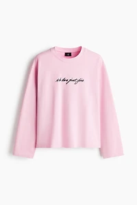 Loose-Fit Long-Sleeved T-Shirt