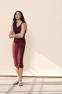 Draped Dress