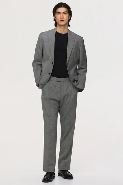 Regular-Fit Suit Pants