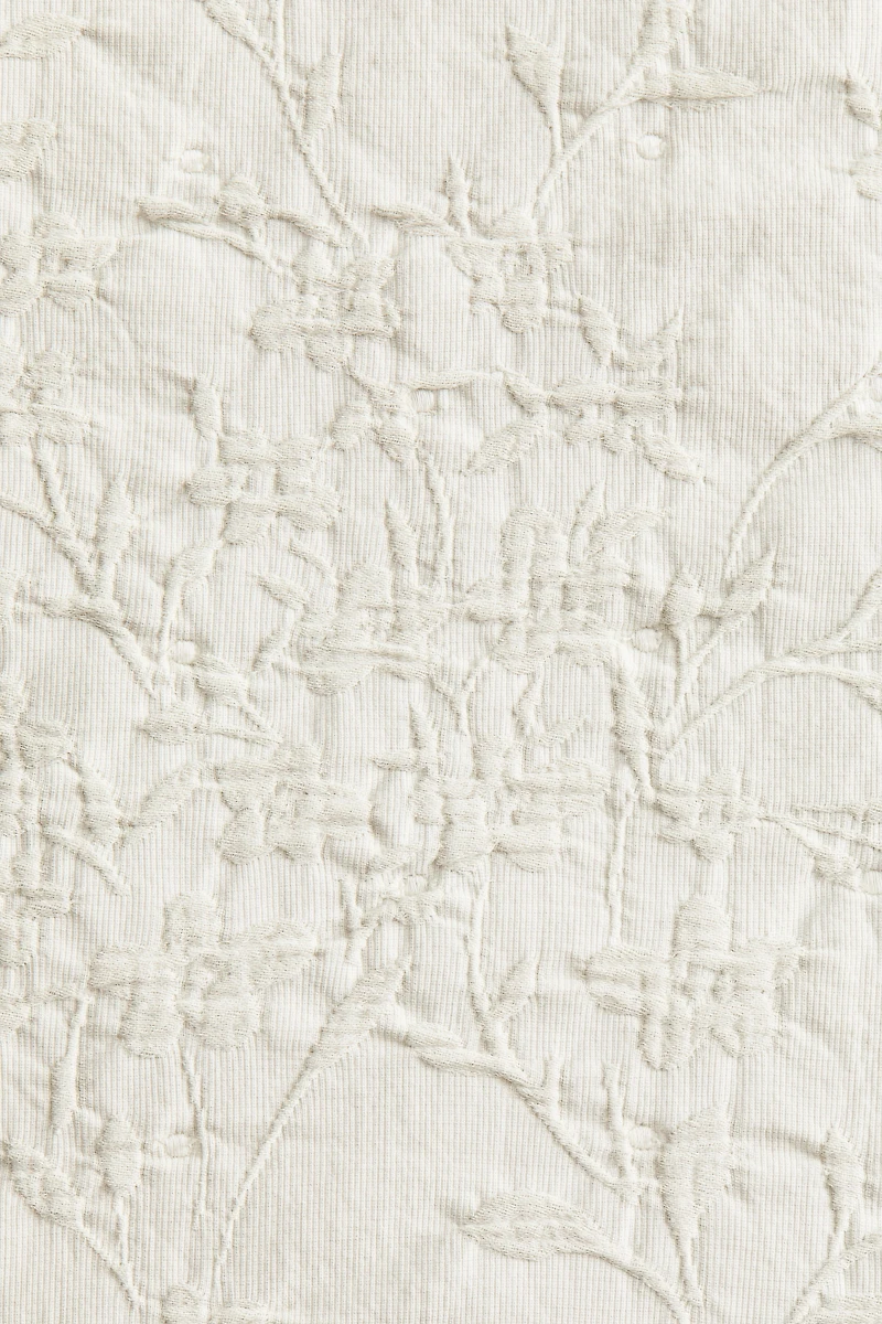 Jacquard-Weave Bedspread