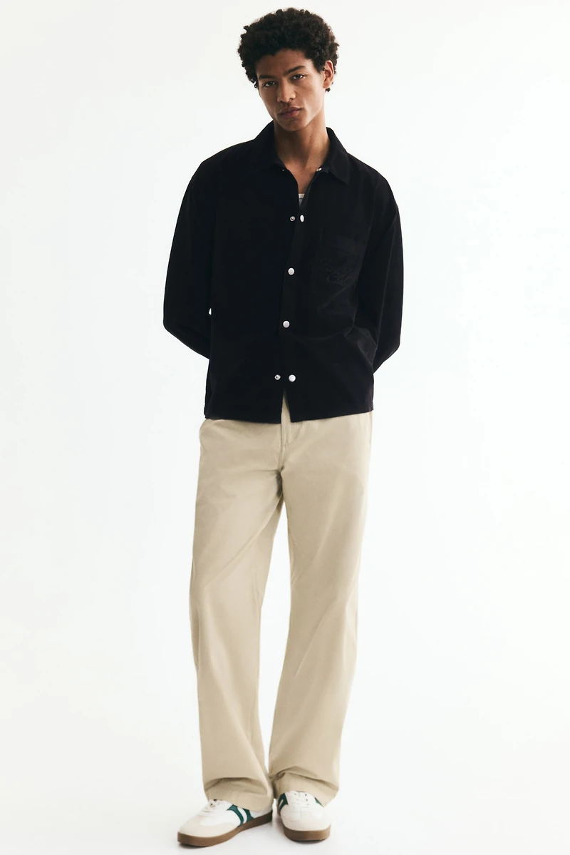 Relaxed-Fit Corduroy Shirt
