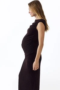 MAMA 2-Piece Textured Jersey Set