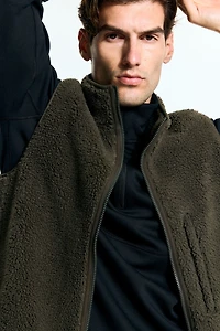 Veste sans manches classique en polar