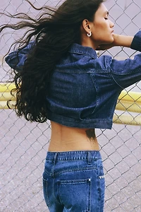 Cropped Denim Jacket