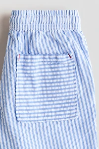 Short en crépon de coton