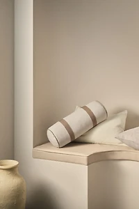 Linen-Blend Bolster
