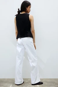 Wide-Leg Ultra High Jeans