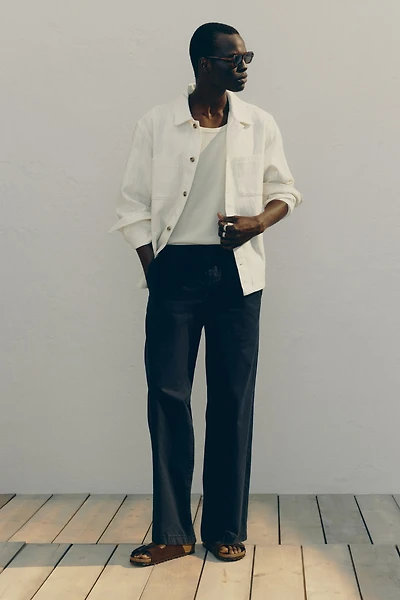 Relaxed-Fit Cotton Pants