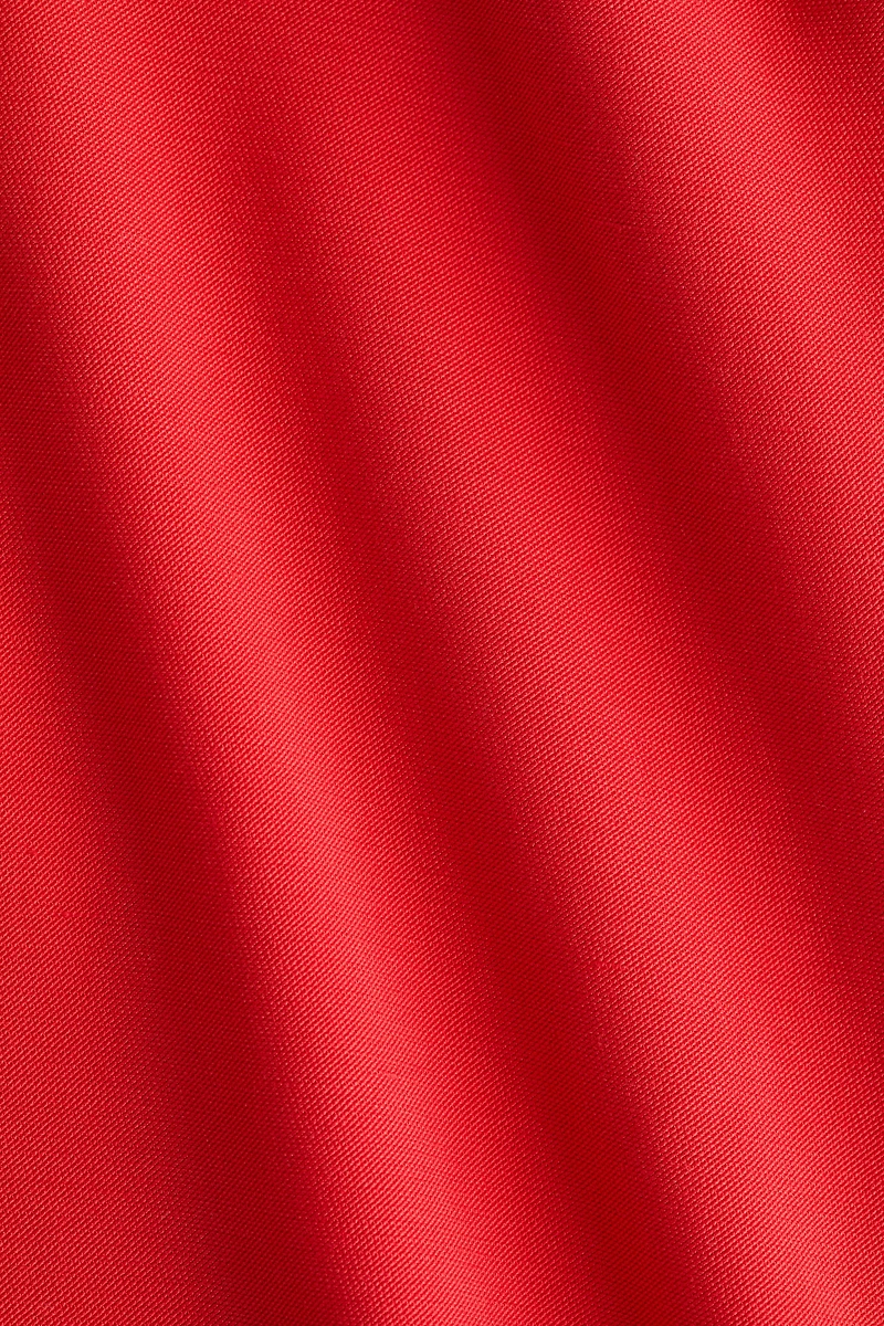 Asymmetric Cape-Detail Blouse