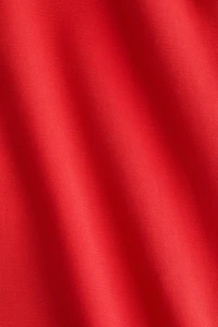 Asymmetric Cape-Detail Blouse