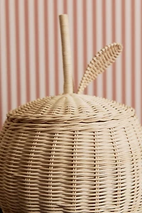 Berry-Shaped Rattan Storage Basket