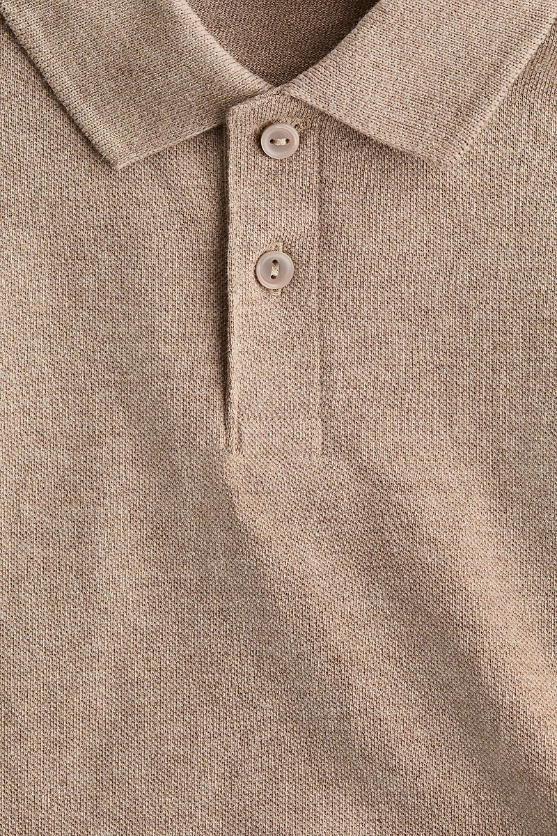 Cotton Piqué Polo Shirt