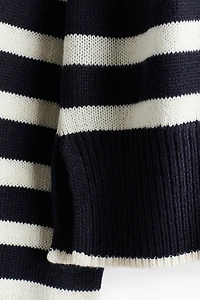Fine-knit turtleneck jumper
