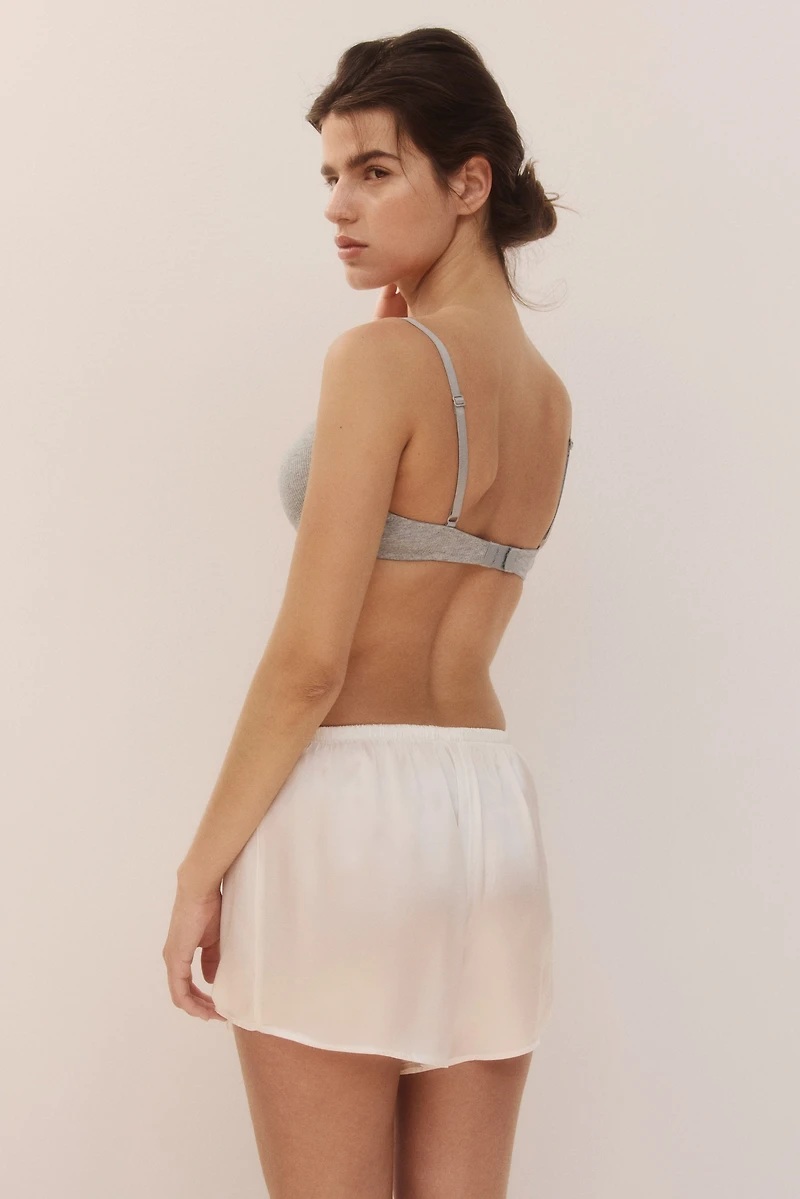 Padded Underwire Jersey Bra