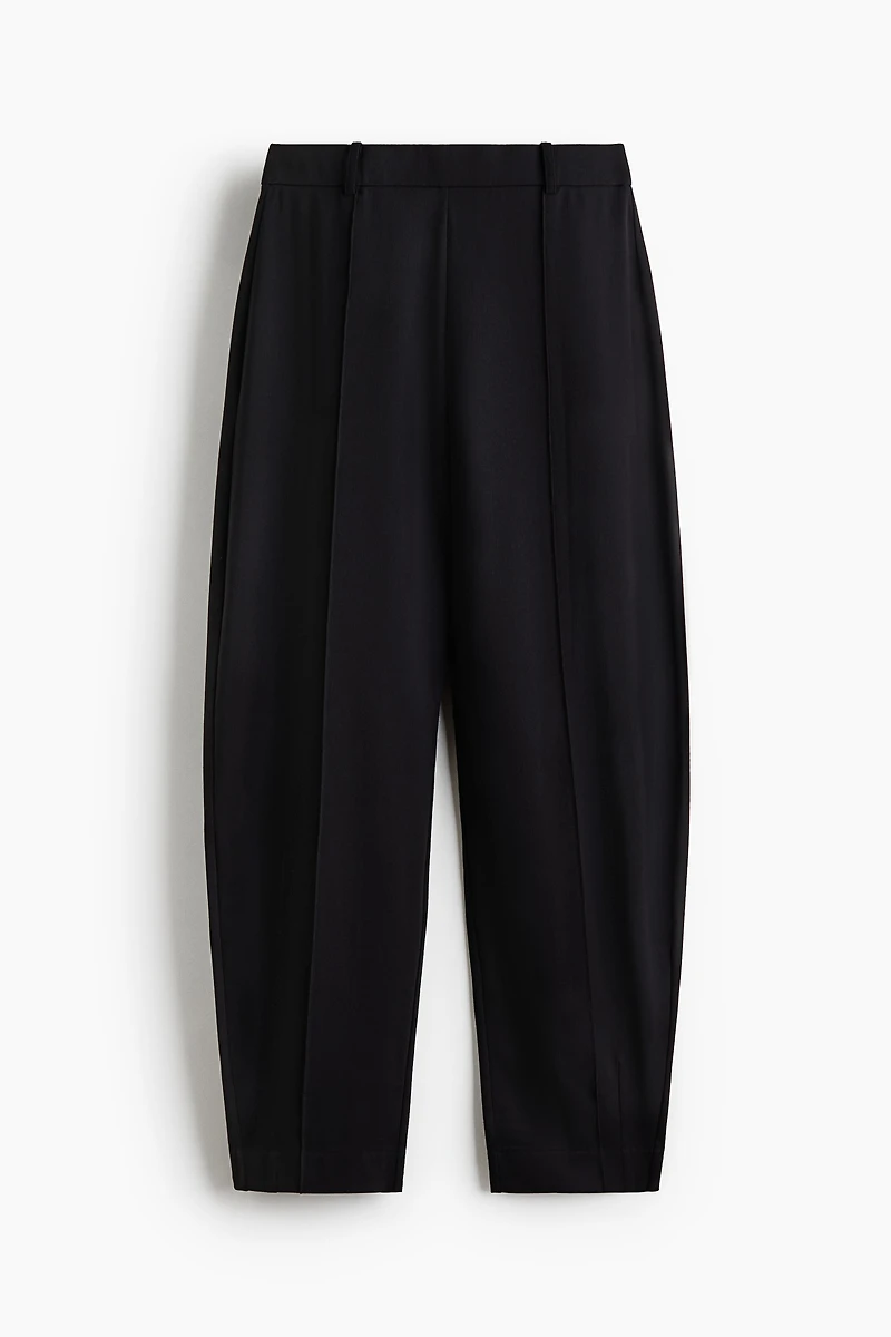 Jersey Barrel-Leg Pants