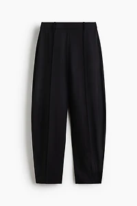 Jersey Barrel-Leg Pants