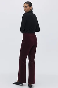 Flared Velvet Pants