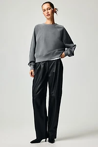 Oversized Cotton Sweatshirt