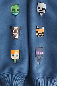 2-Piece Printed Sweatshirt and Joggers Set