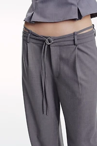 Belted Dress Pants