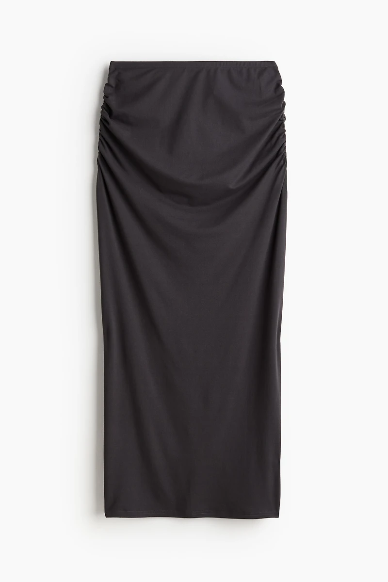 Gathered Maxi Skirt