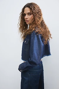Cropped Denim Jacket