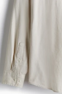 Chemise texturée classique