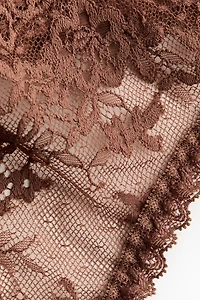 2-Pack Lace Thong Briefs