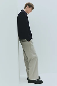 Regular Fit Wool-Blend Shacket