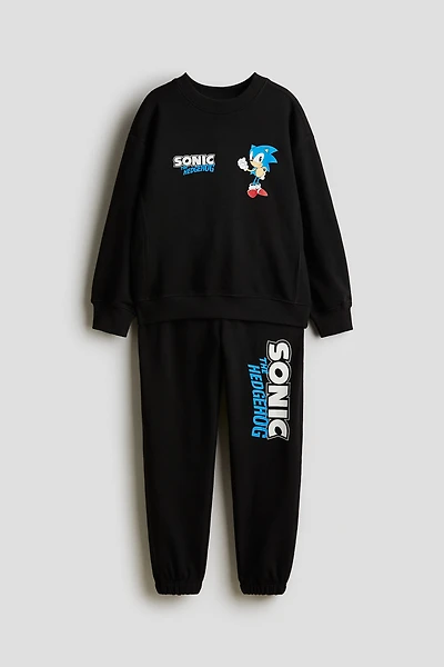 2-Piece Sweatshirt and Joggers Set