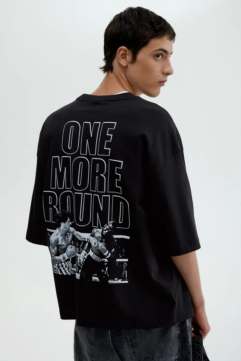 T-shirt grande taille imprimé