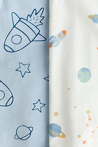 Lot de 2 pyjamas en coton