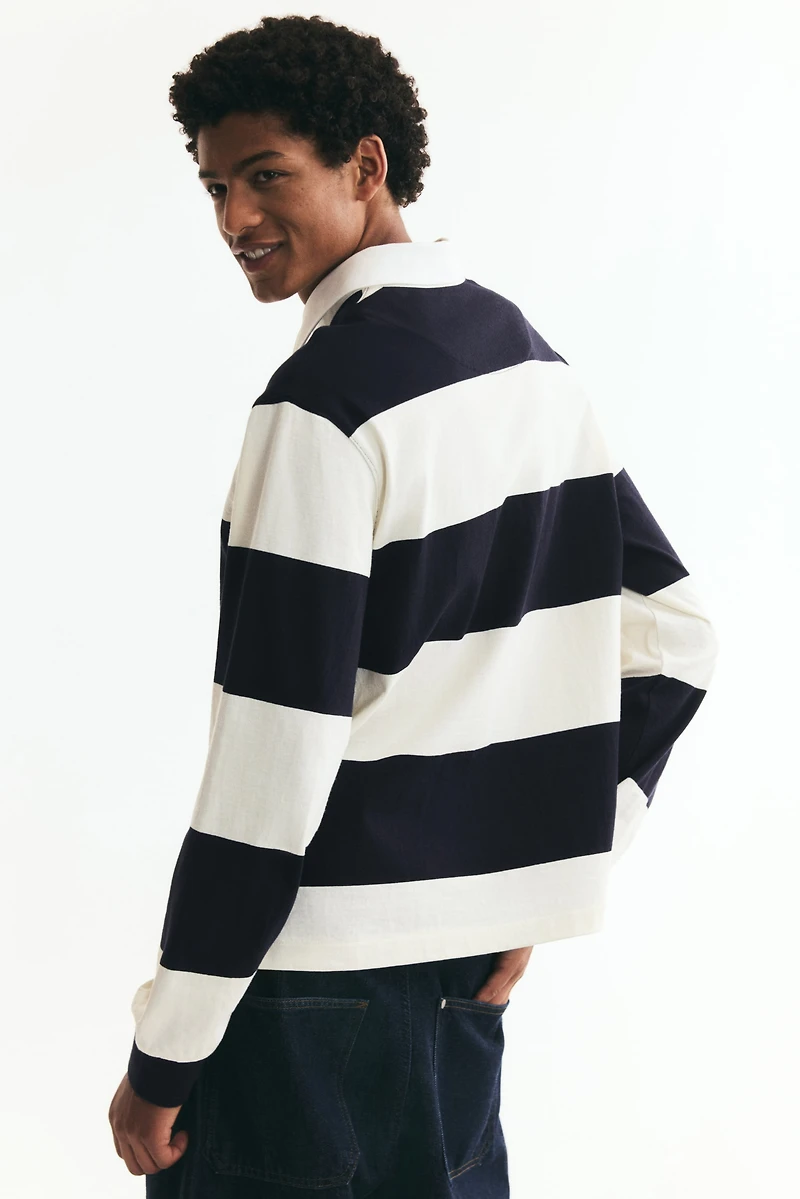 Regular-Fit Cotton Rugby Shirt