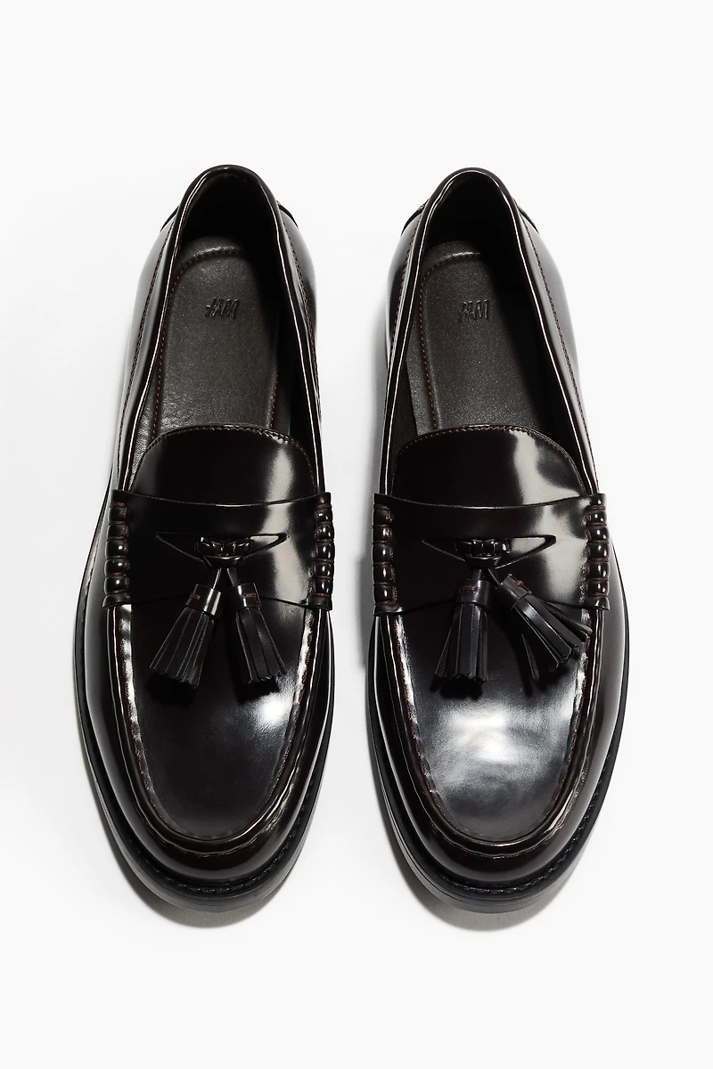 Tasseled Penny Loafers