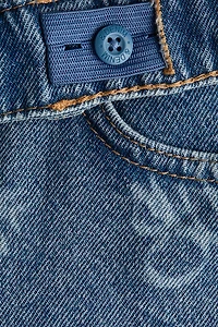 Short flottant en denim