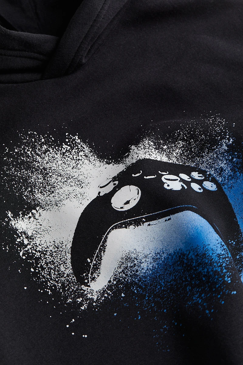 Printed Hoodie