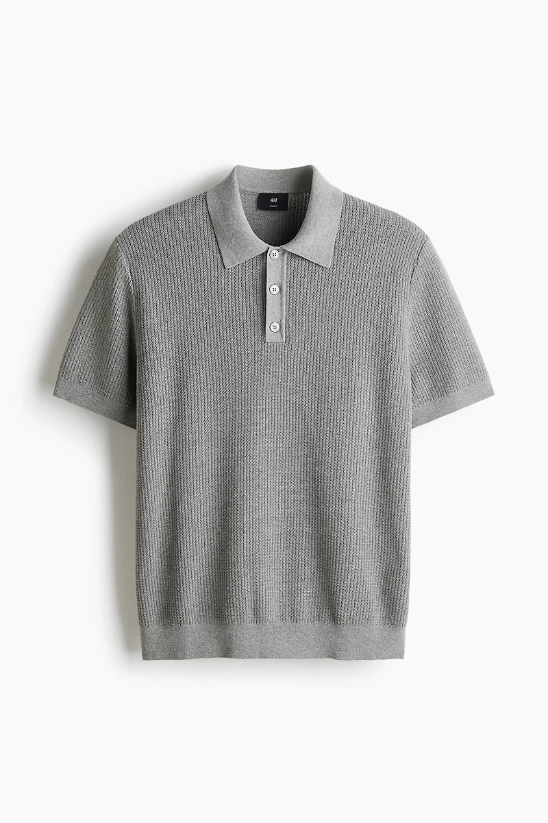 Polo classique en maille