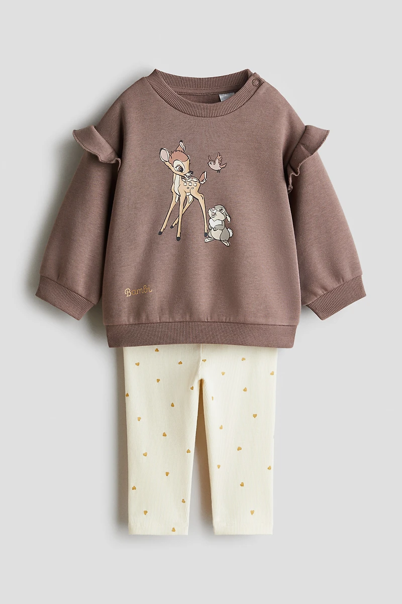 Ensemble imprimé 2 pièces