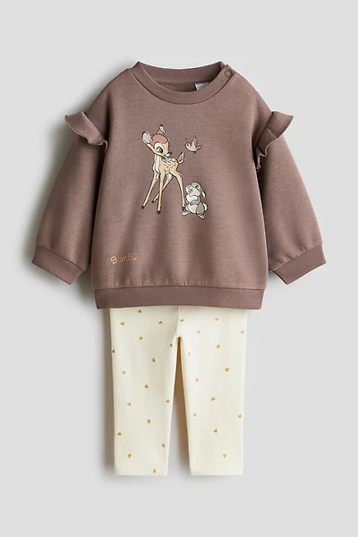 Ensemble imprimé 2 pièces