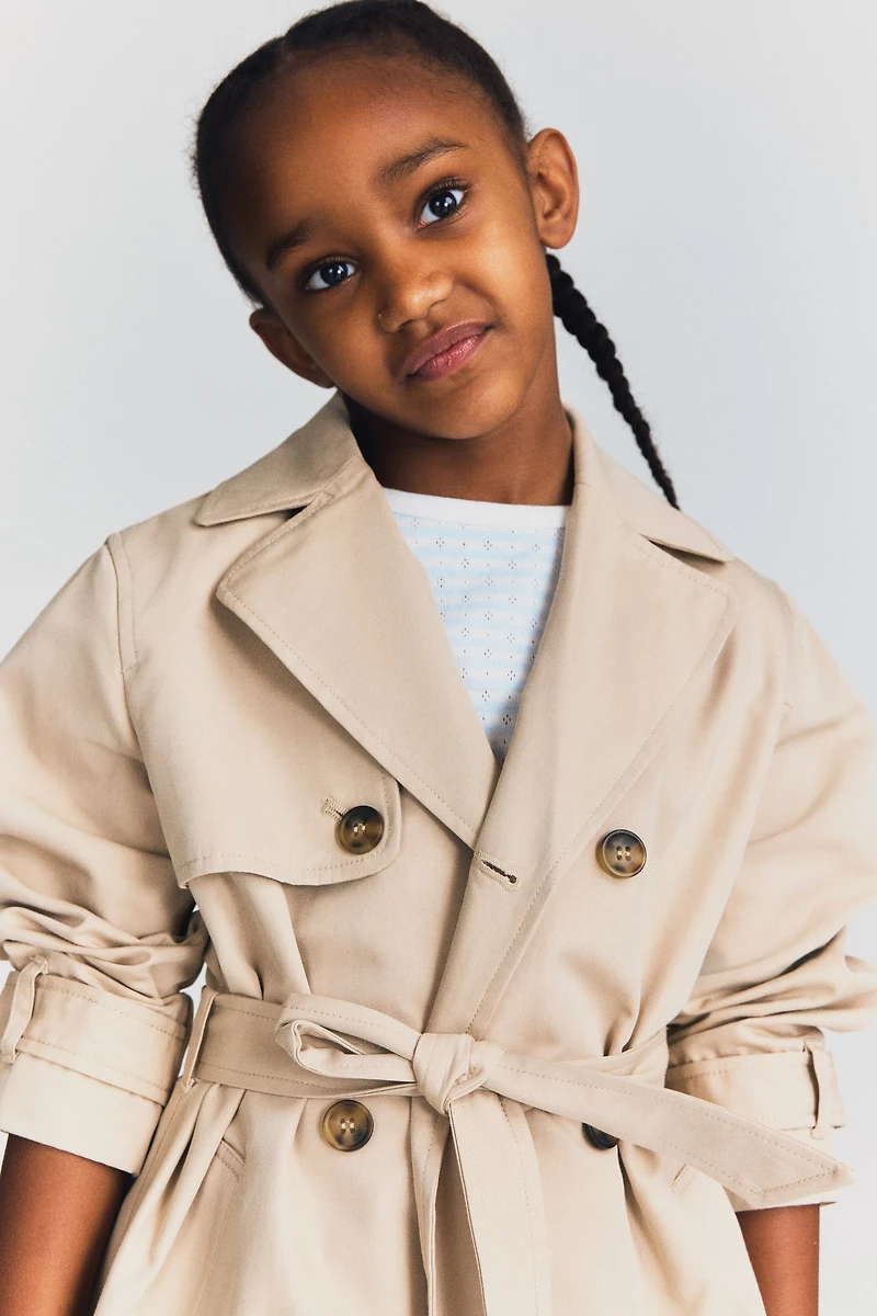 Double-Breasted Trench Coat