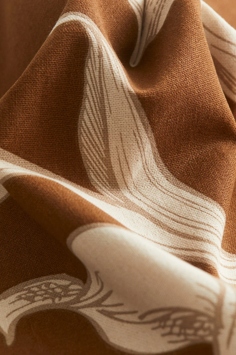 Housse de coussin en toile coton